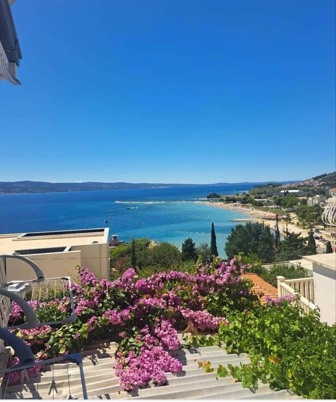 Apartment In Omis With Sea View, Balcony, Air Conditioning, Wi-Fi エクステリア 写真