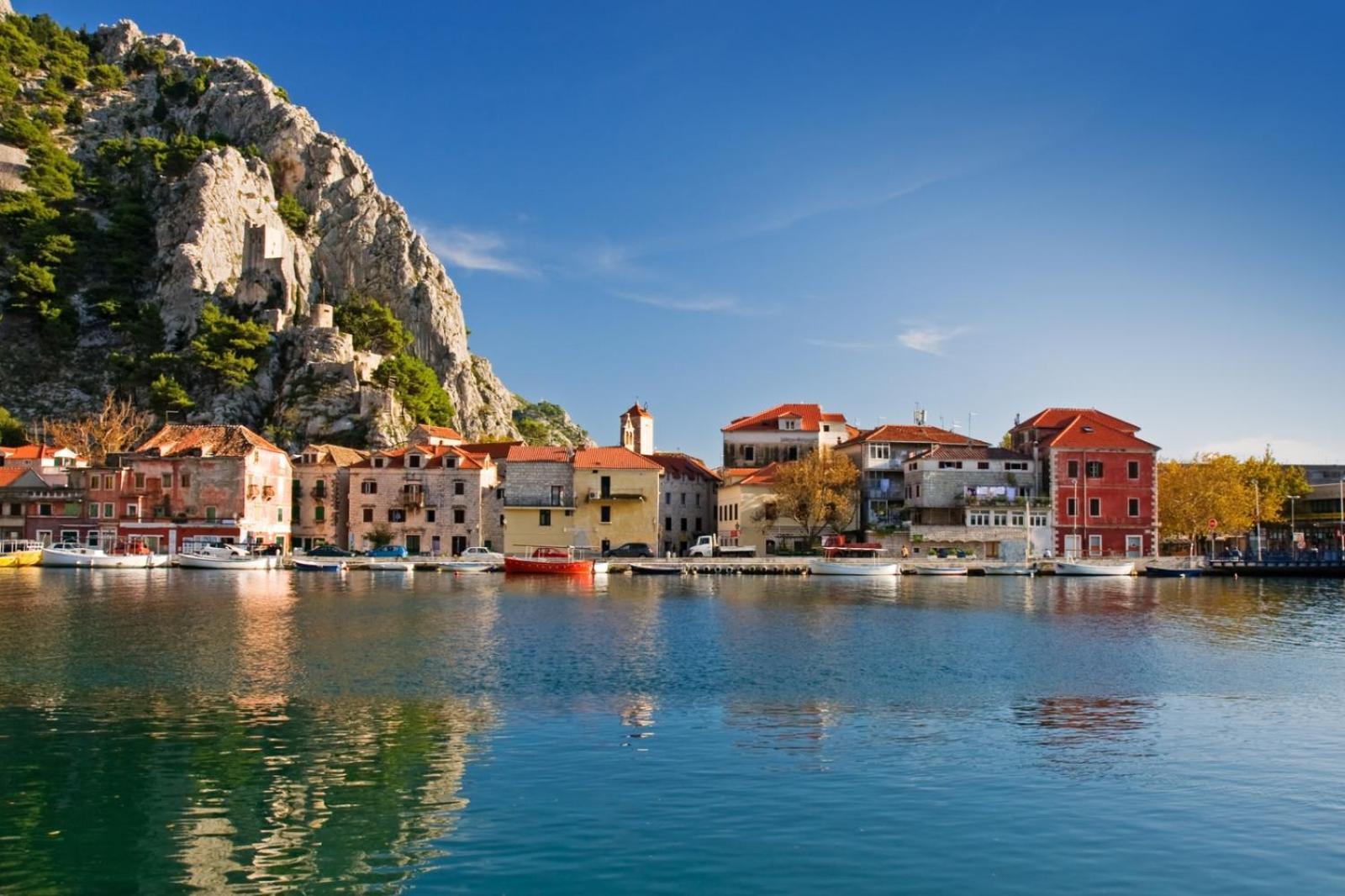 Apartment In Omis With Sea View, Balcony, Air Conditioning, Wi-Fi エクステリア 写真
